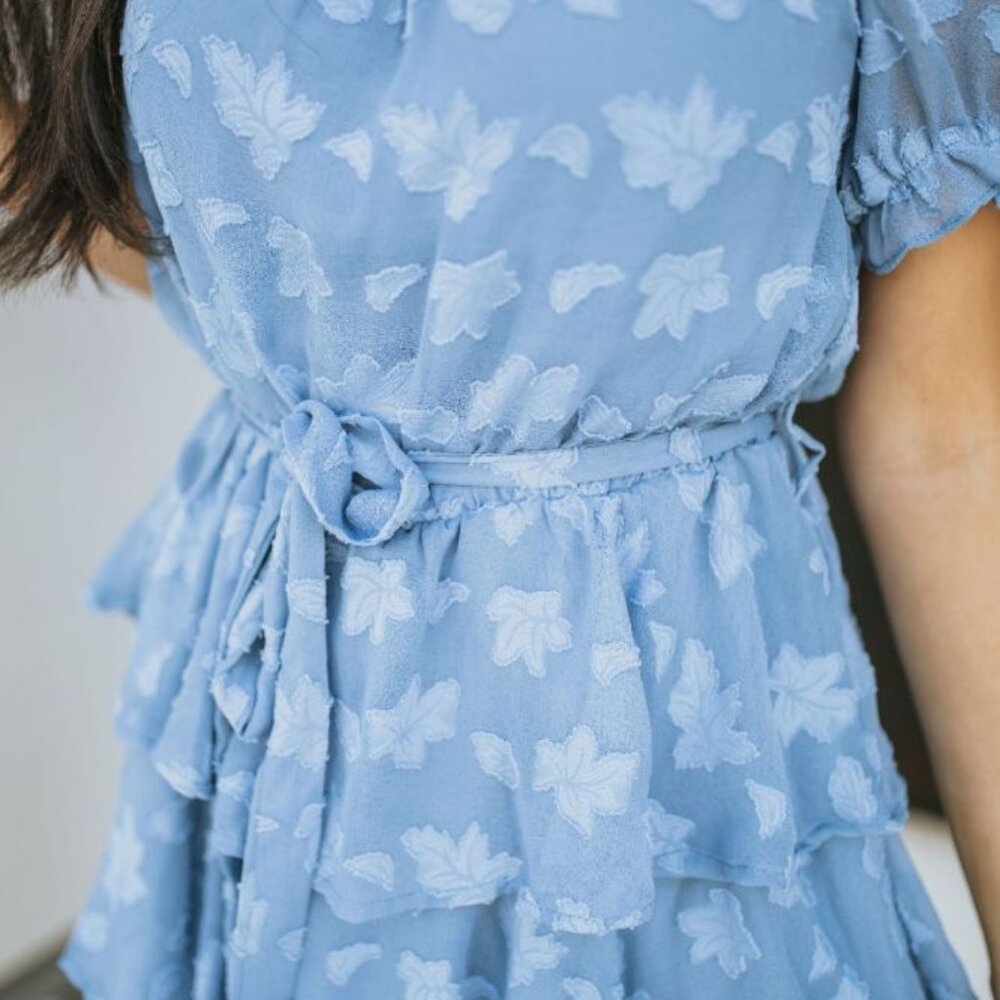 Lush Dress In Blue - Picture 3 of 4